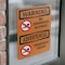 Signmission No Swimming Allowed Bilingual, 5 in W x Rectangle, Vinyl Decal OS-2PACK-WS-D-57-L-12718 - alternate 2